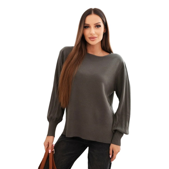 Sieviešu haki džemperis Biank Sieviešu džemperi