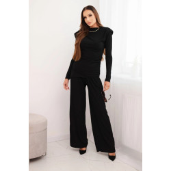 Sieviešu melna krāsas komplekts Emit