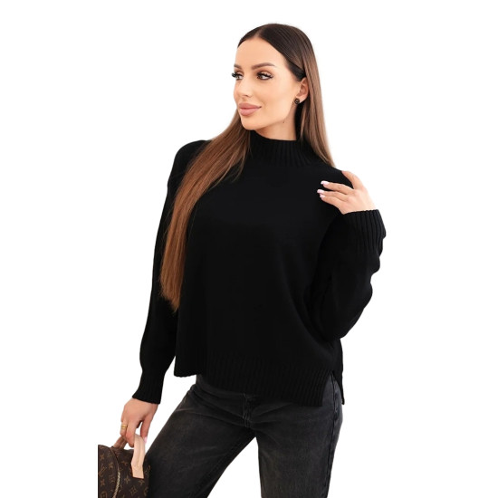 Sieviešu melns džemperis Soni Sieviešu džemperi