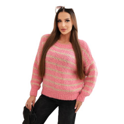 Sieviešu rozā Soft džemperis Sieviešu rozā Soft džemperis