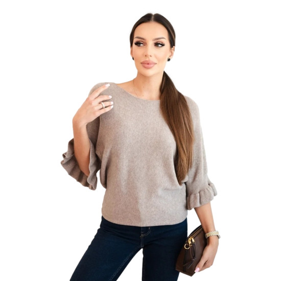 Sieviešu brūns kardigāns Avril Sieviešu džemperi