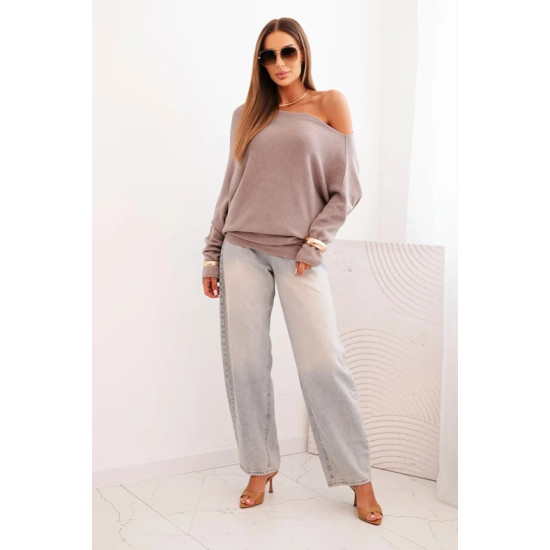 Sieviešu tumši brūns adījums Anitas Sieviešu džemperi