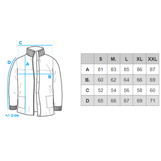 Vīriešu melna jaka Glen Ziemas jakas