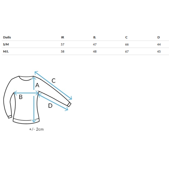 Sieviešu balts džemperis Merlin Sieviešu džemperi