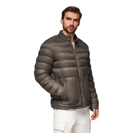 Vyriška švarko spalva Garin Ādas jakas