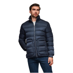 Vīriešu stepēta tumši zila jaka Wudi