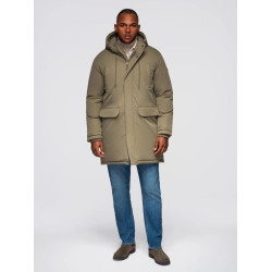 Vīriešu gara haki krāsas jaka Fend