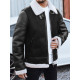Vīriešu melna ādas jaka Mito Ādas jakas