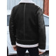 Vīriešu melna ādas jaka Mito Ādas jakas