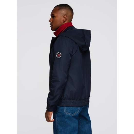 Vīriešu tumši zila jaka Kenit Vīriešu jakas un mēteļi