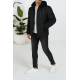 Men's black winter jacket Nevan Jackets