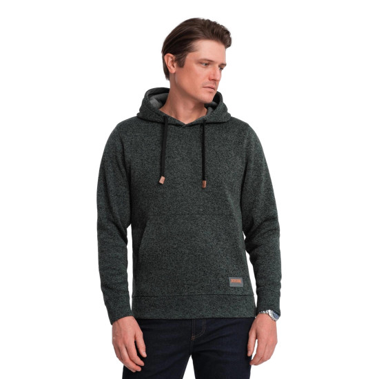 Vīriešu haki krāsas džemperis ar kapuci One Džemperi ar kapuci