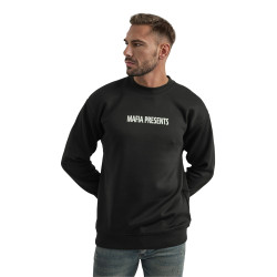 Vīriešu melns džemperis ar kapuci Mafia Vīriešu melns džemperis ar kapuci Mafia