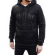 Mens black sweater with zipper Shelby