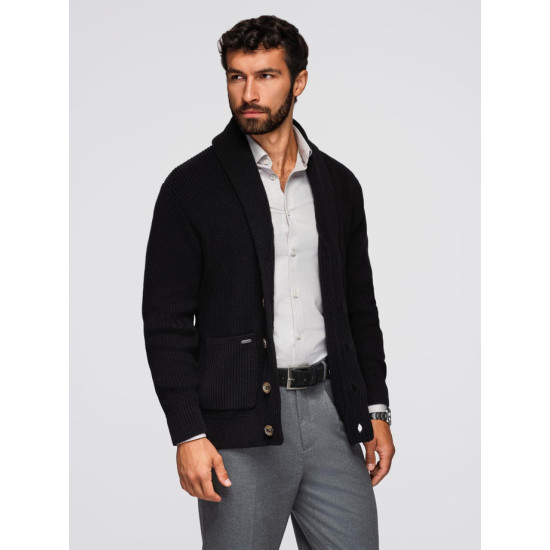 Vīriešu melns džemperis Roy Džemperi