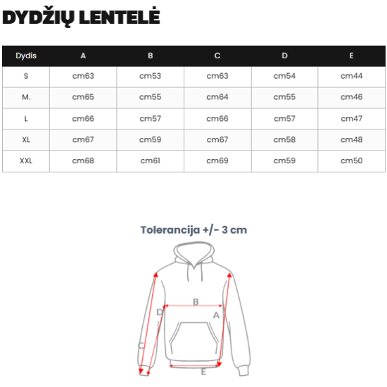 Vīriešu melns džemperis ar kapuci Carla O/G3065 - Vīriešu džemperi| Džemperi tiešsaistē Vīriešu melns džemperis ar kapuci Carla Džemperi ar kapuci