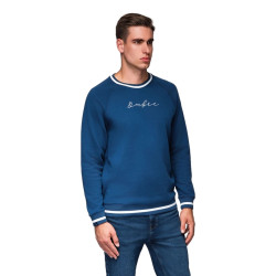 Vīriešu tumši zils džemperis Ombre Vīriešu tumši zils džemperis Ombre