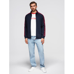 Vīriešu tumši zils džemperis Performance Vīriešu tumši zils džemperis Performance