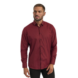 Vīriešu bordo krekls Royal