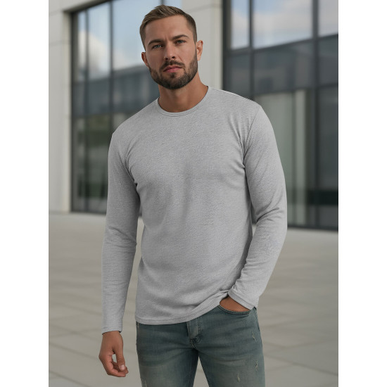 Vīriešu pelēks T-krekls Rojo Džemperi