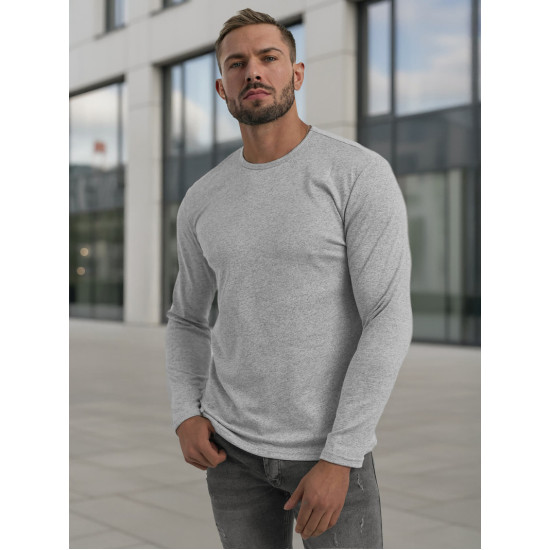 Vīriešu pelēks T-krekls Rojo Džemperi