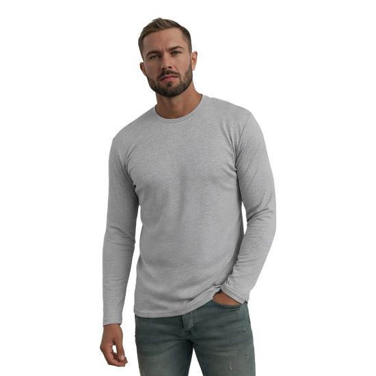 Vīriešu pelēks T-krekls Rojo Džemperi