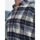 Vīriešu tumši zils rūtains krekls Marino Krekli