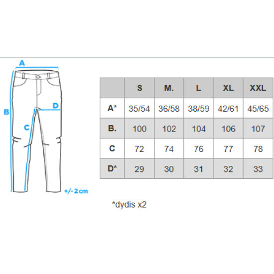 Vīriešu pelēkas bikses Orson Gadījuma bikses