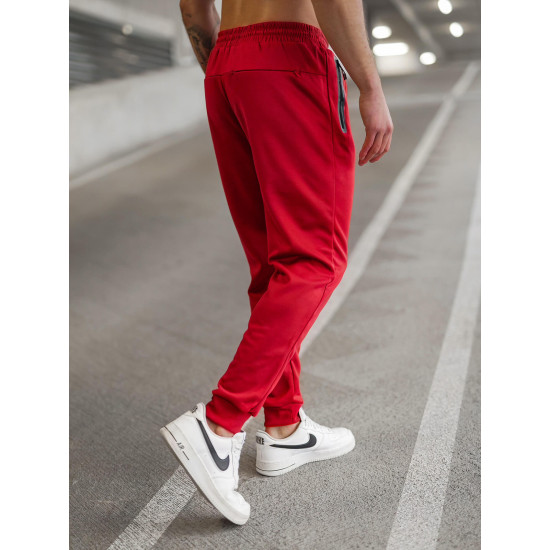 Vīriešu sarkanas bikses Run Gadījuma bikses