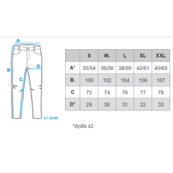 Men's white casual trousers Imek