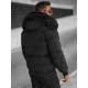 Vīriešu melna ziemas jaka Vitor O/M798Z