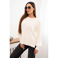 Sieviešu balts džemperis Biank Sieviešu balts džemperis Biank