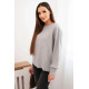 Sieviešu pelēks džemperis Biank Sieviešu džemperi