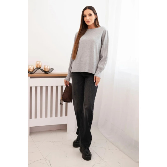 Sieviešu pelēks džemperis Biank Sieviešu džemperi
