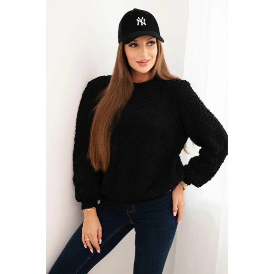 Sieviešu melns džemperis Kaja Sieviešu džemperi
