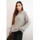 Sieviešu pelēks džemperis Soft Sieviešu džemperi