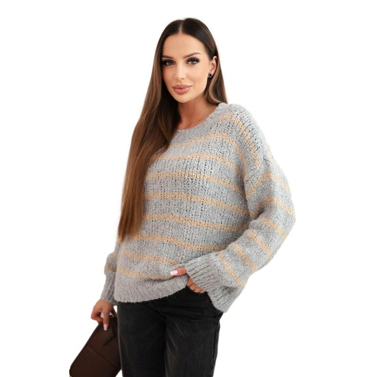 Sieviešu pelēks džemperis Soft Sieviešu džemperi