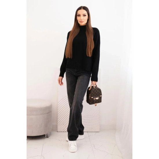 Sieviešu melns džemperis Soni Sieviešu džemperi