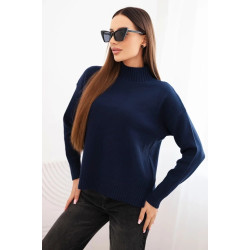 Sieviešu tumši zils džemperis Soni Sieviešu tumši zils džemperis Soni