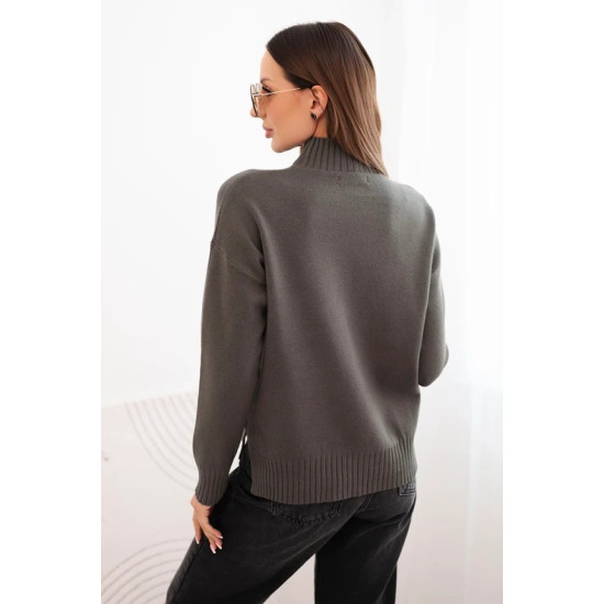 Sieviešu haki džemperis Soni Sieviešu džemperi