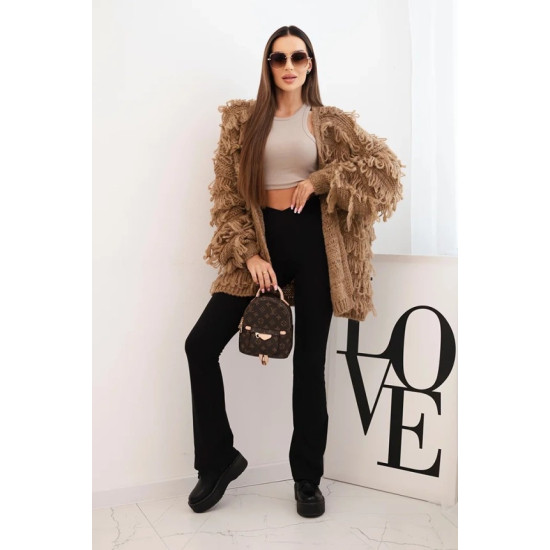 Sieviešu brūns kardigāns Uma Sieviešu džemperi