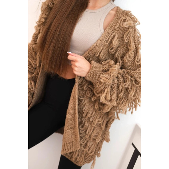 Sieviešu brūns kardigāns Uma Sieviešu džemperi