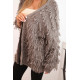 Sieviešu pelēkbrūns kardigāns Uma Sieviešu džemperi