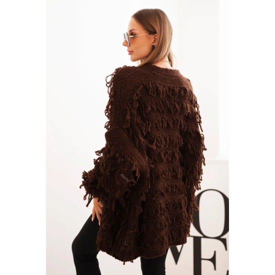 Sieviešu brūns kardigāns Uma Sieviešu džemperi