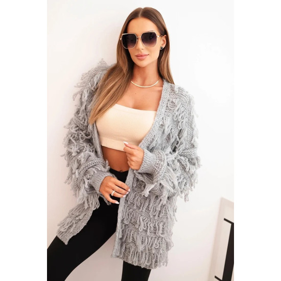 Sieviešu pelēks kardigāns Uma Sieviešu džemperi