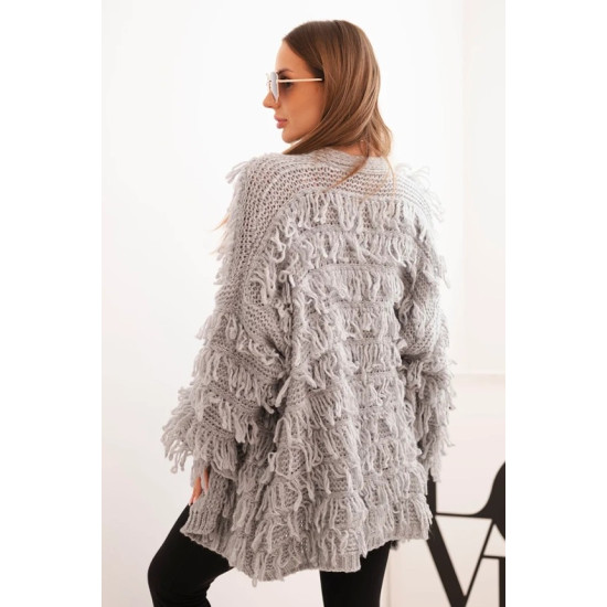 Sieviešu pelēks kardigāns Uma Sieviešu džemperi