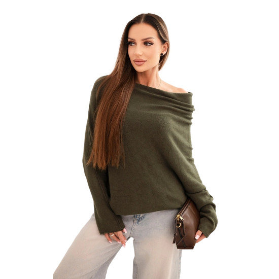 Sieviešu tumši kažokāda džemperis Anit Sieviešu džemperi