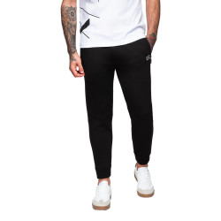 Men's black casual trousers Imek