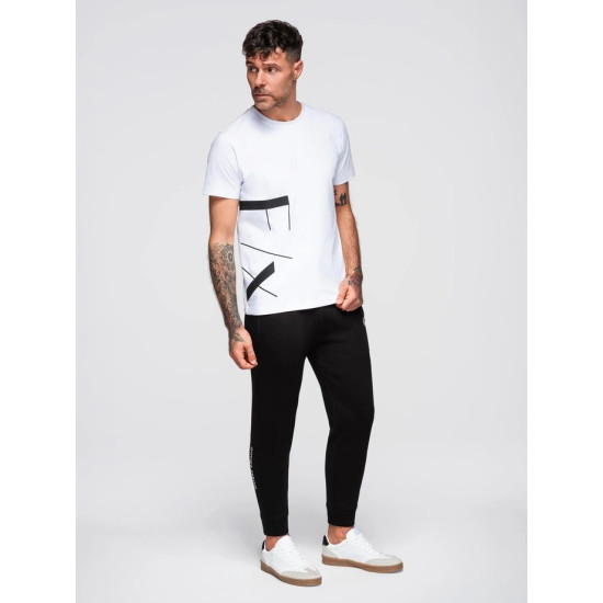 Vīriešu melnas ikdienas bikses Imek Gadījuma bikses