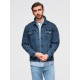 Vīriešu zila džinsa jaka Auger Rudens/Pavasaris
